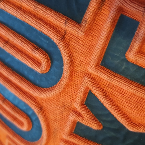 "Cool like Dad" Hoodie 4-5 years, fun jumper, burnt orange - Picture 12 of 12